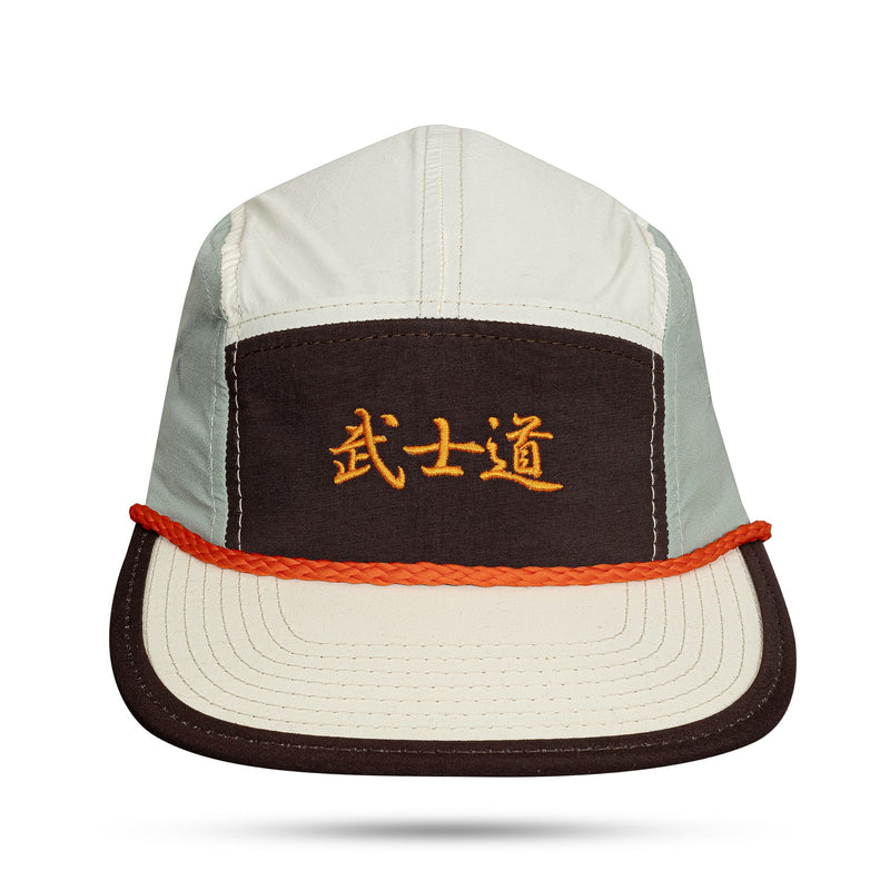 Boné Five Panel Snapback Bege - Kanji Bushido