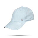 Boné Dad Hat Azul Claro Basic Metal Prata