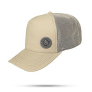 Boné Snapback Trucker Bege Trend Branco