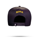 Boné Snapback Preto Logo Countour Degradê Pink