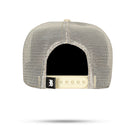 Boné Snapback Trucker Bege Trend Branco