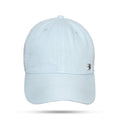 Boné Dad Hat Azul Claro Basic Metal Prata