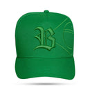 Boné Snapback Verde Bandeira Side BR Cup 2026
