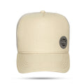 Boné Snapback Trucker Bege Trend Branco