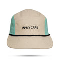 Boné Five Panel Snapback Bege I Love My Caps