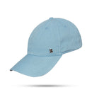 Boné Dad Hat Azul Denin Basic Metal Prata