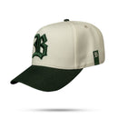 Boné Snapback Off White Alto Relevo Verde Musgo