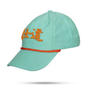 Boné Dad Hat Snapback Verde Água - Kanji Bushido