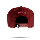 Boné Snapback Veludo Vinho Royalty