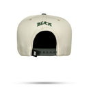 Boné Snapback Off White Alto Relevo Verde Musgo