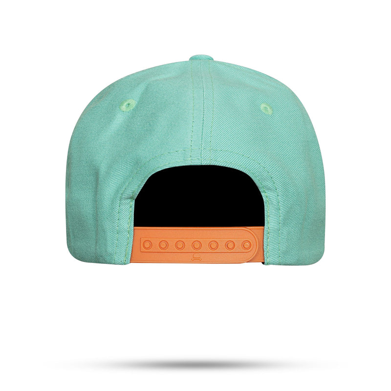 Boné Dad Hat Snapback Verde Água - Kanji Bushido