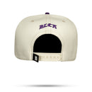 Boné Snapback Off White Oriental Roxo