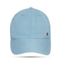 Boné Dad Hat Azul Denin Basic Metal Prata