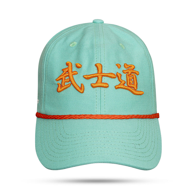 Boné Dad Hat Snapback Verde Água - Kanji Bushido