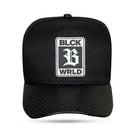Boné Snapback Preto Aba Couro World