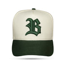 Boné Snapback Off White Alto Relevo Verde Musgo