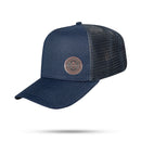 Boné Snapback Trucker Azul Marinho Trend Vermelho