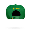 Boné Snapback Verde Brasil Brasão