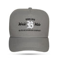 Boné Snapback Cinza World Wide