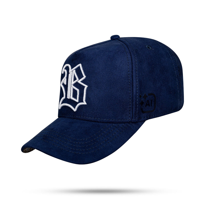 Boné Snapback Suede Azul Marinho IA Arara Azul