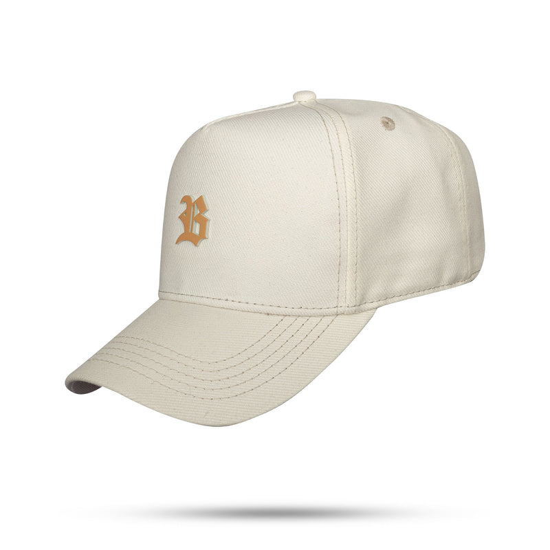 Boné Snapback Off-White Basic Colors Logo Caramelo