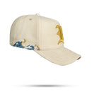 Boné Snapback Suede Off White Wave