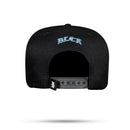 Boné Snapback Preto Blue Cold