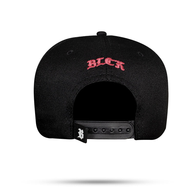 Boné Snapback Preto Zero Um Streaked