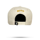 Boné Snapback Suede Off White Wave