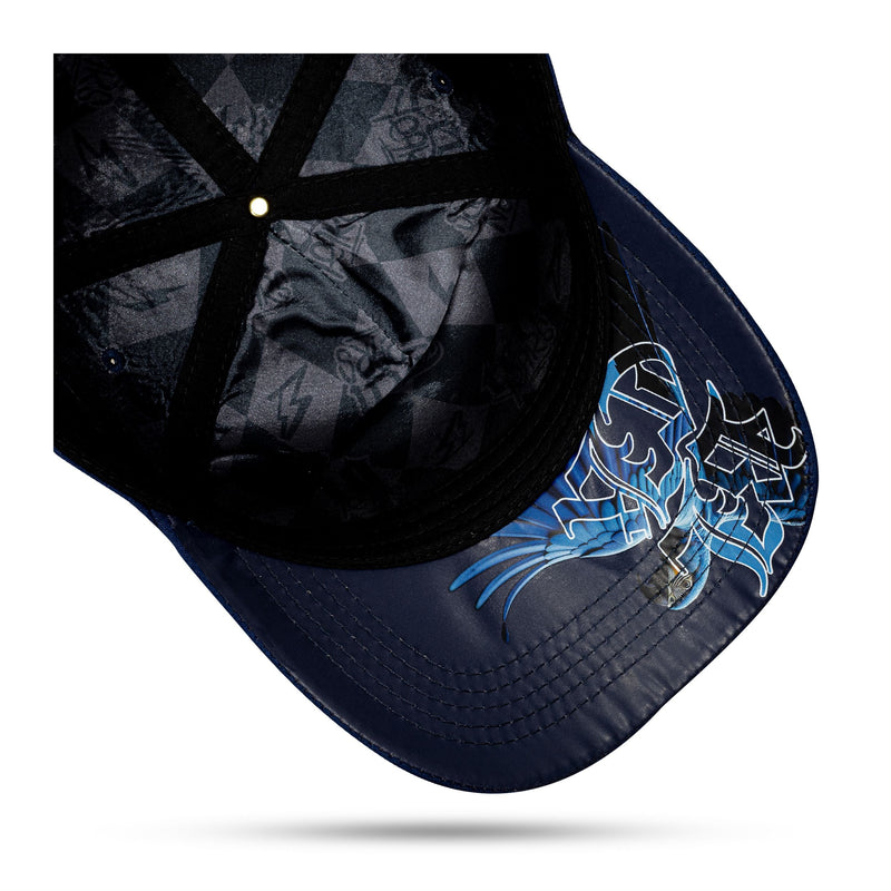 Boné Snapback Suede Azul Marinho IA Arara Azul