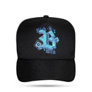 Boné Snapback Preto Blue Cold