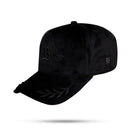 Boné Snapback Veludo Preto Royalty