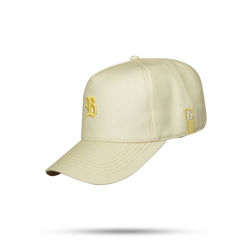 Boné Kids Snapback Amarelo Claro Basic Aura