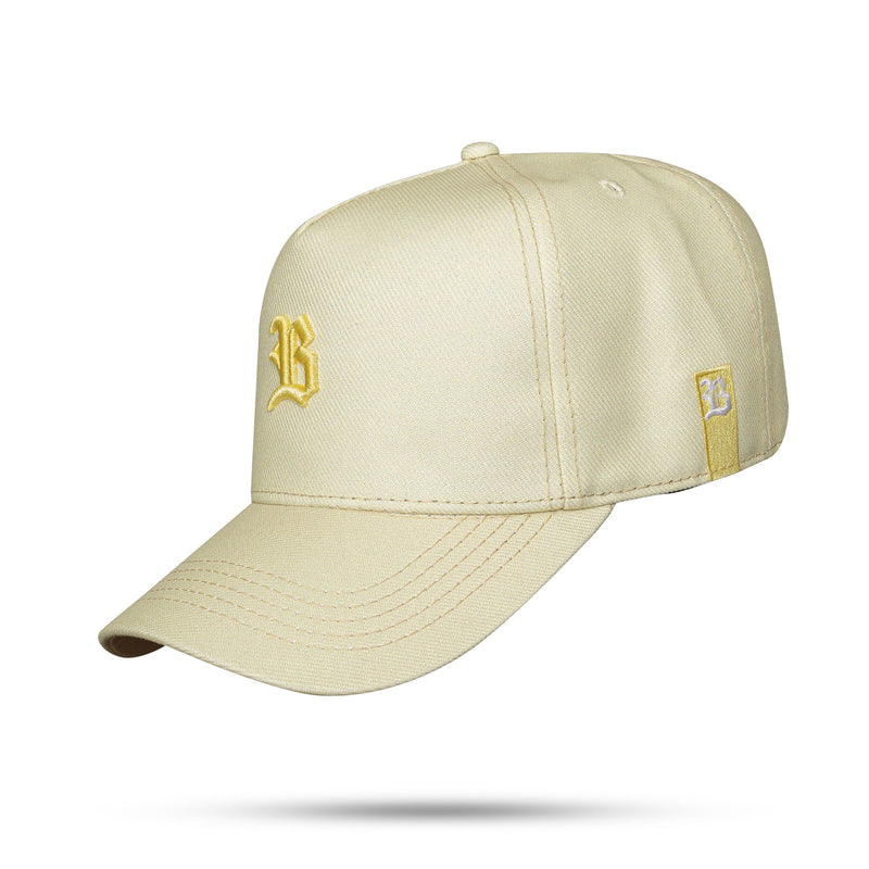Boné Snapback Amarelo Claro Basic Aura