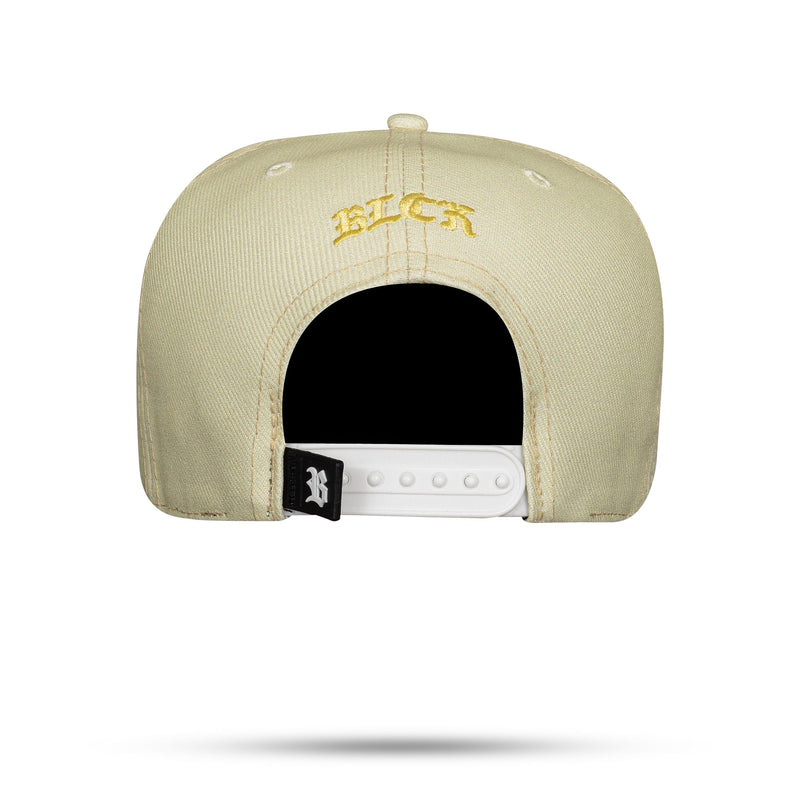Boné Snapback Amarelo Claro Basic Aura