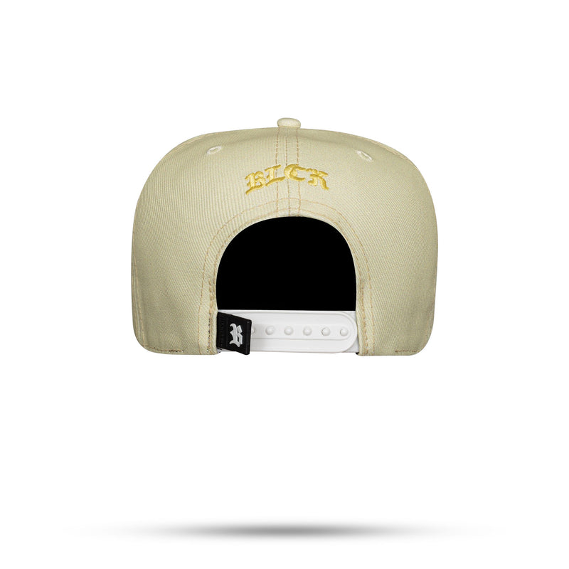 Boné Kids Snapback Amarelo Claro Basic Aura