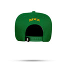 Boné Snapback Verde Tiger Amarelo 🇧🇷