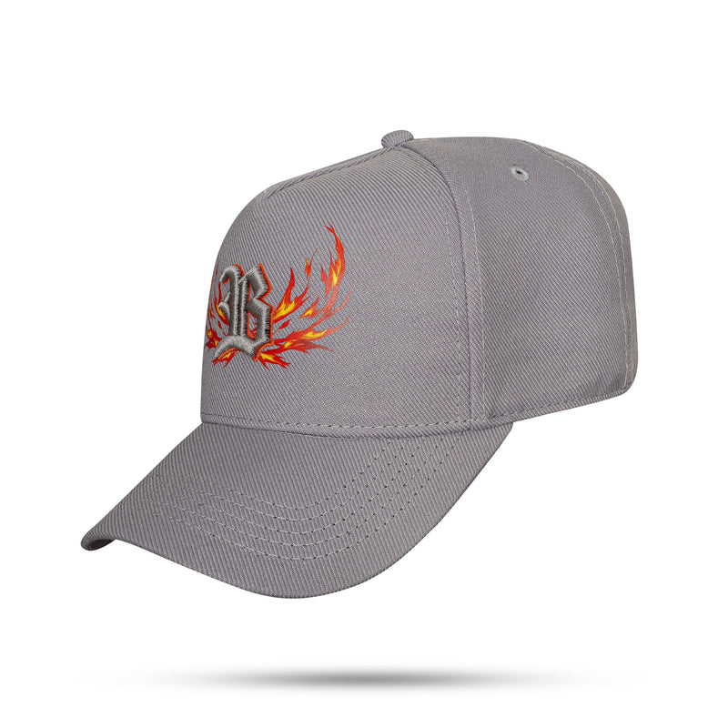 Boné Snapback Cinza Fênix