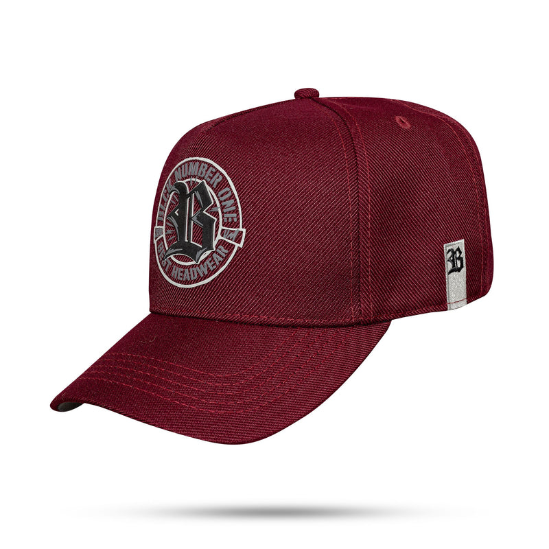 Boné Snapback Vinho Elite