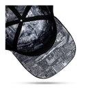 Boné Strapback Preto e Cinza Street Vibe