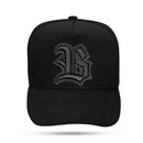 Boné Snapback Nobuck Shine All Black