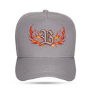 Boné Snapback Cinza Fênix