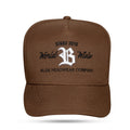 Boné Snapback Marrom World Wide