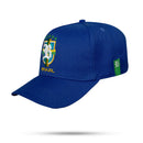 Boné Snapback Azul Royal Brazil Cup 2026
