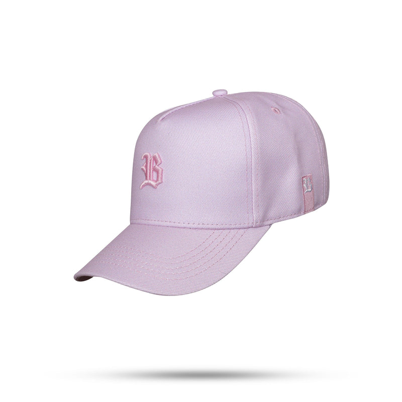 Boné Kids Snapback Rosa Claro Basic Aura