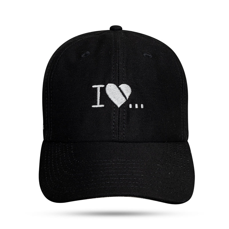 Boné Dad Hat Snapback Preto I <3...