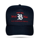 Boné Snapback Azul Marinho World Wide