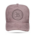 Boné Snapback Follow Suede Cinza