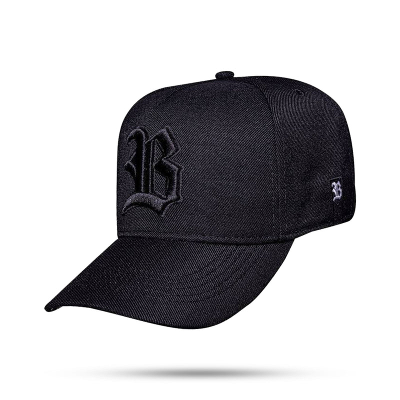 Boné Snapback Preto Paisley