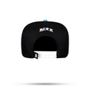 Boné Kids Snapback Preto Contra Aba BLCK